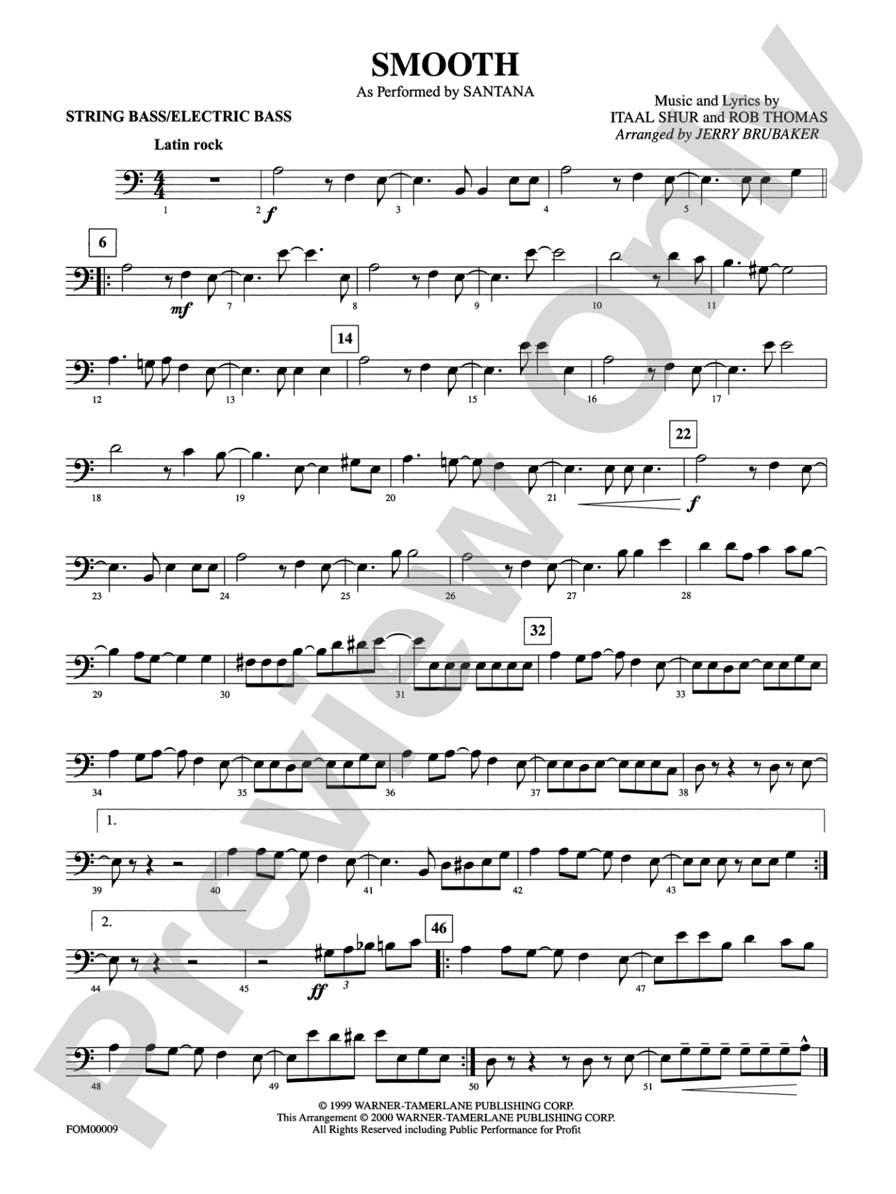 Smooth: String Bass