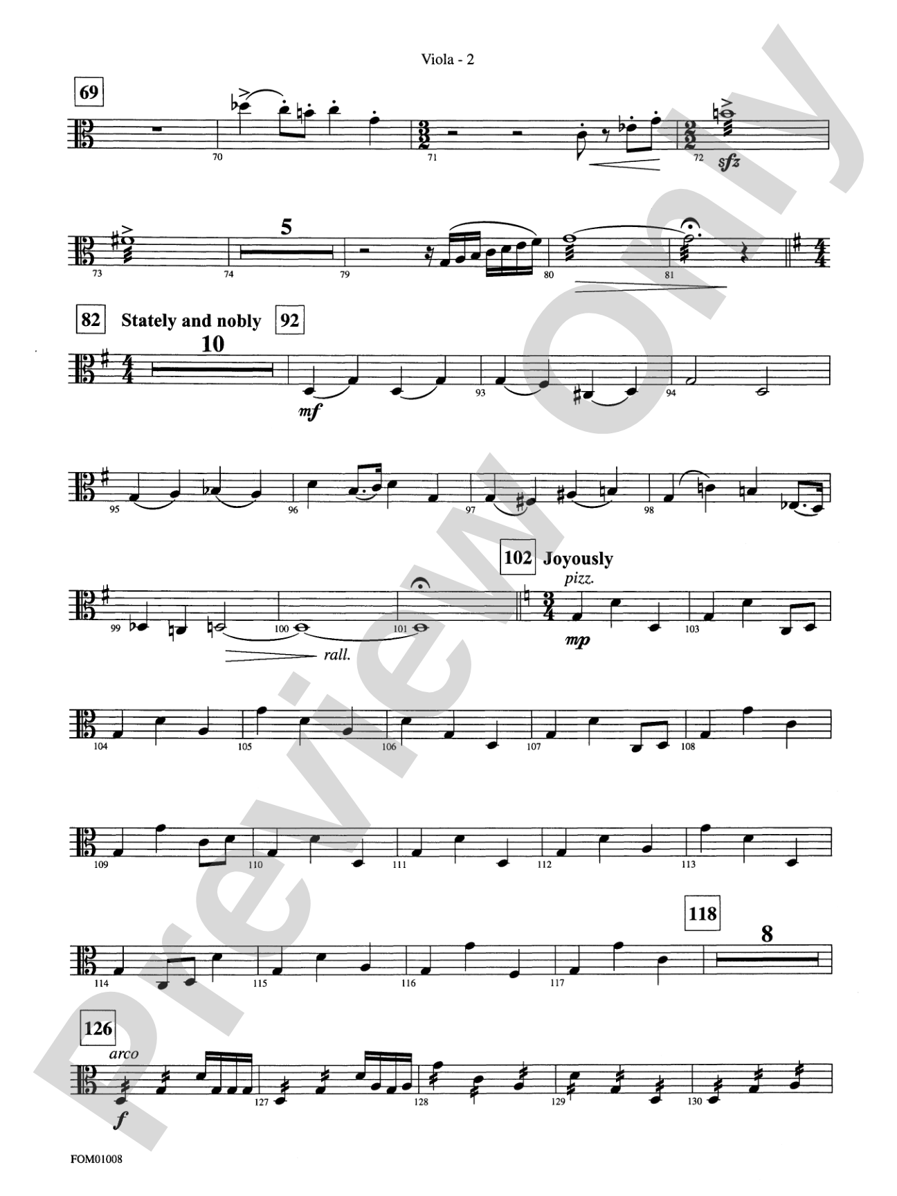 Harry Potter Symphonic Suite: Viola