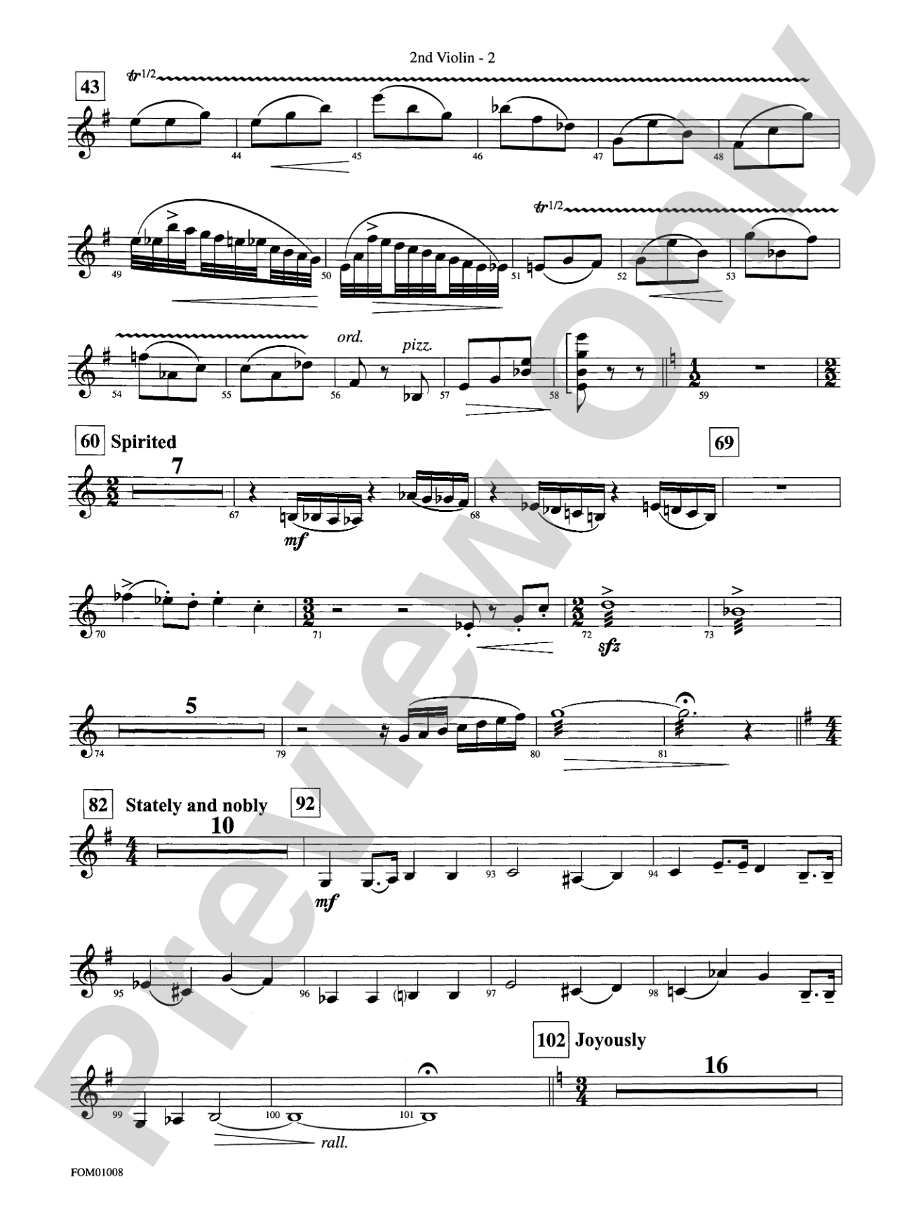 Harry Potter Symphonic Suite: 2nd Violin