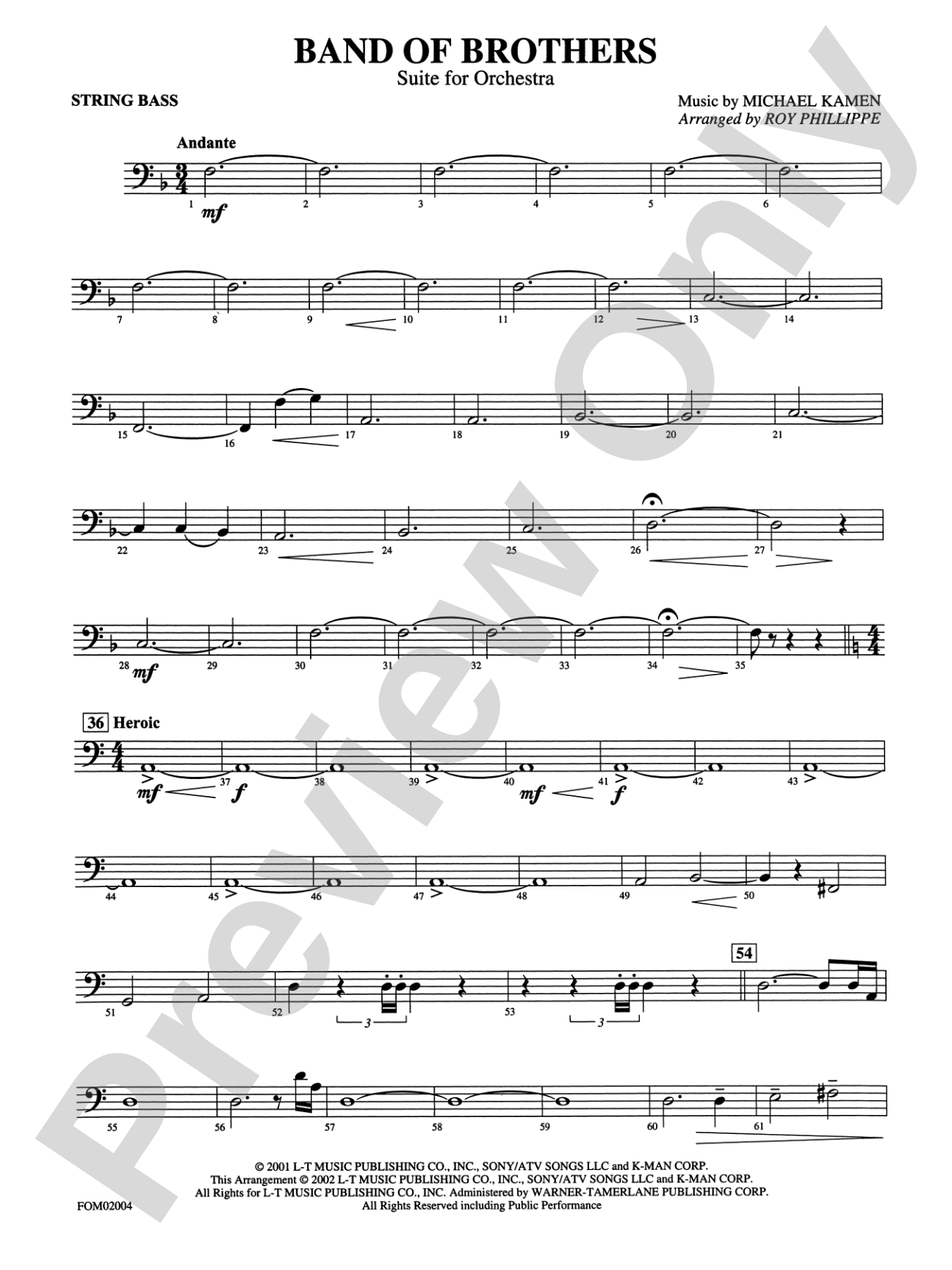 Band of Brothers: String Bass