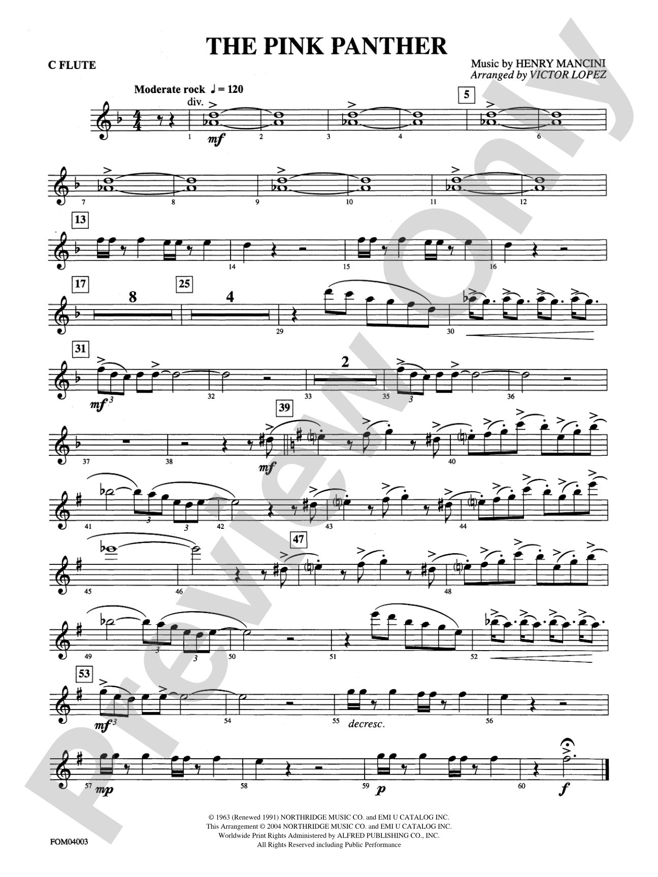 The Pink Panther: Flute