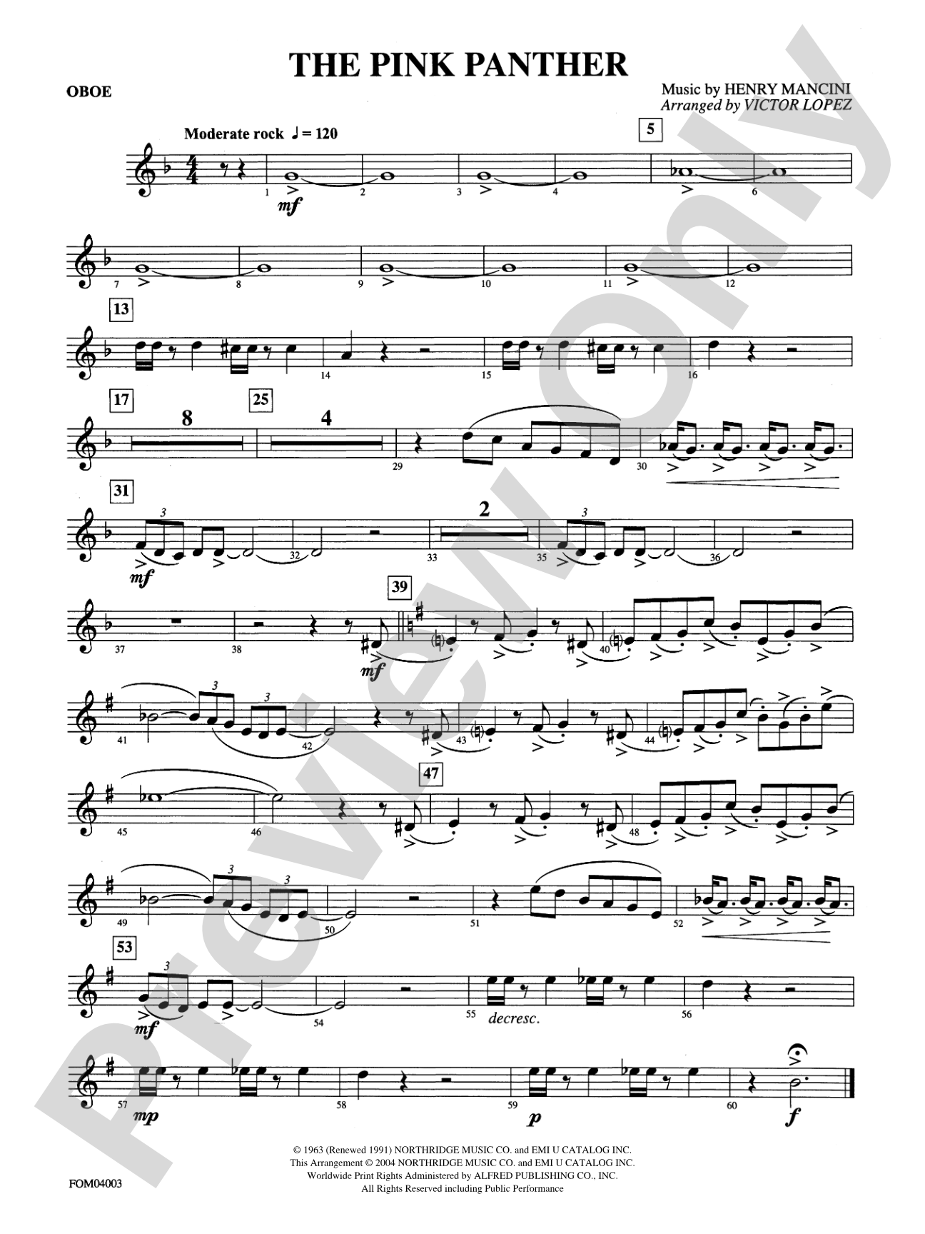 The Pink Panther: Oboe