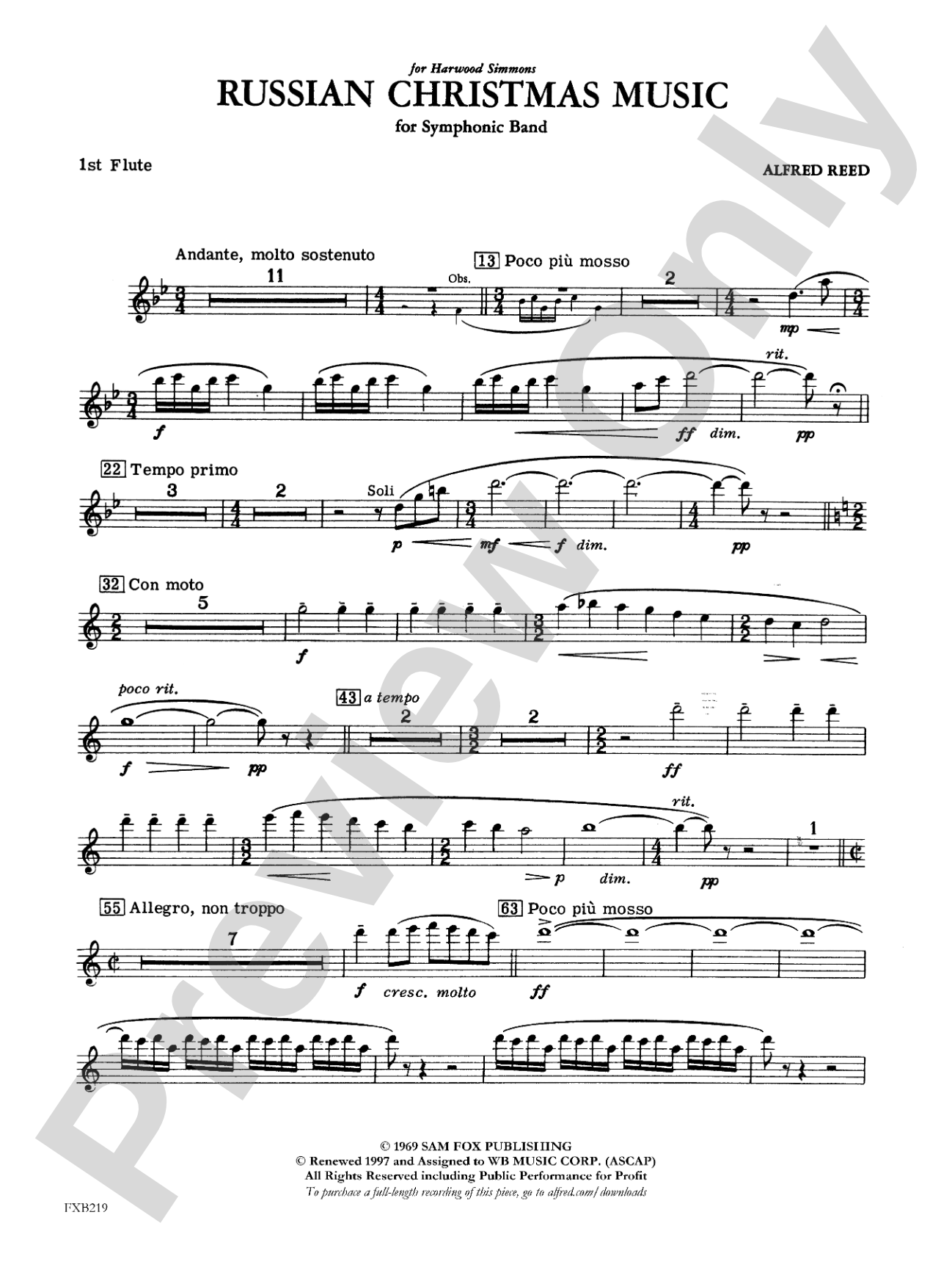 Russian Christmas Music: Flute