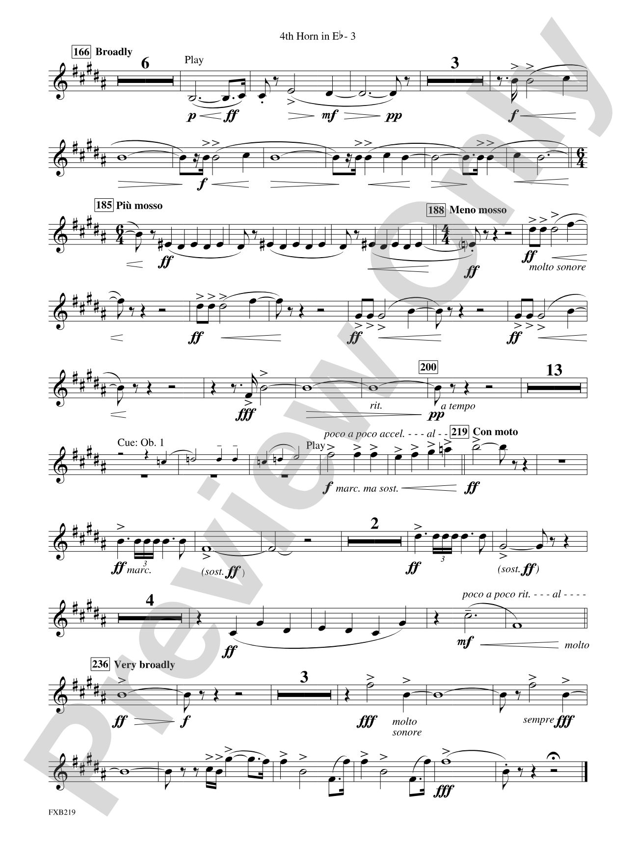 Russian Christmas Music: (wp) 4th Horn in E-flat