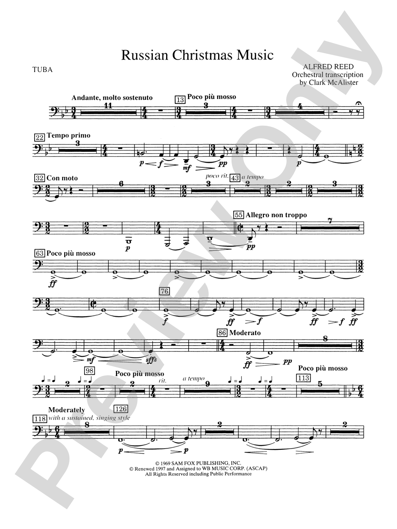 Russian Christmas Music: Tuba