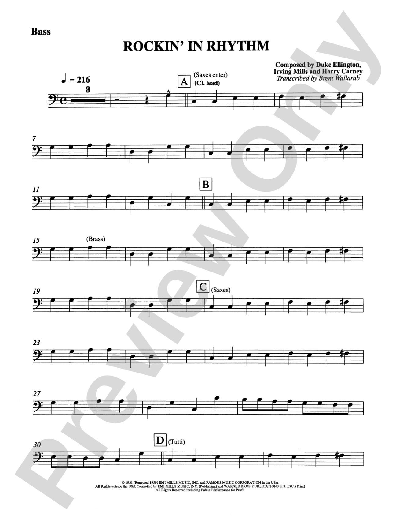 Rockin' in Rhythm: String Bass