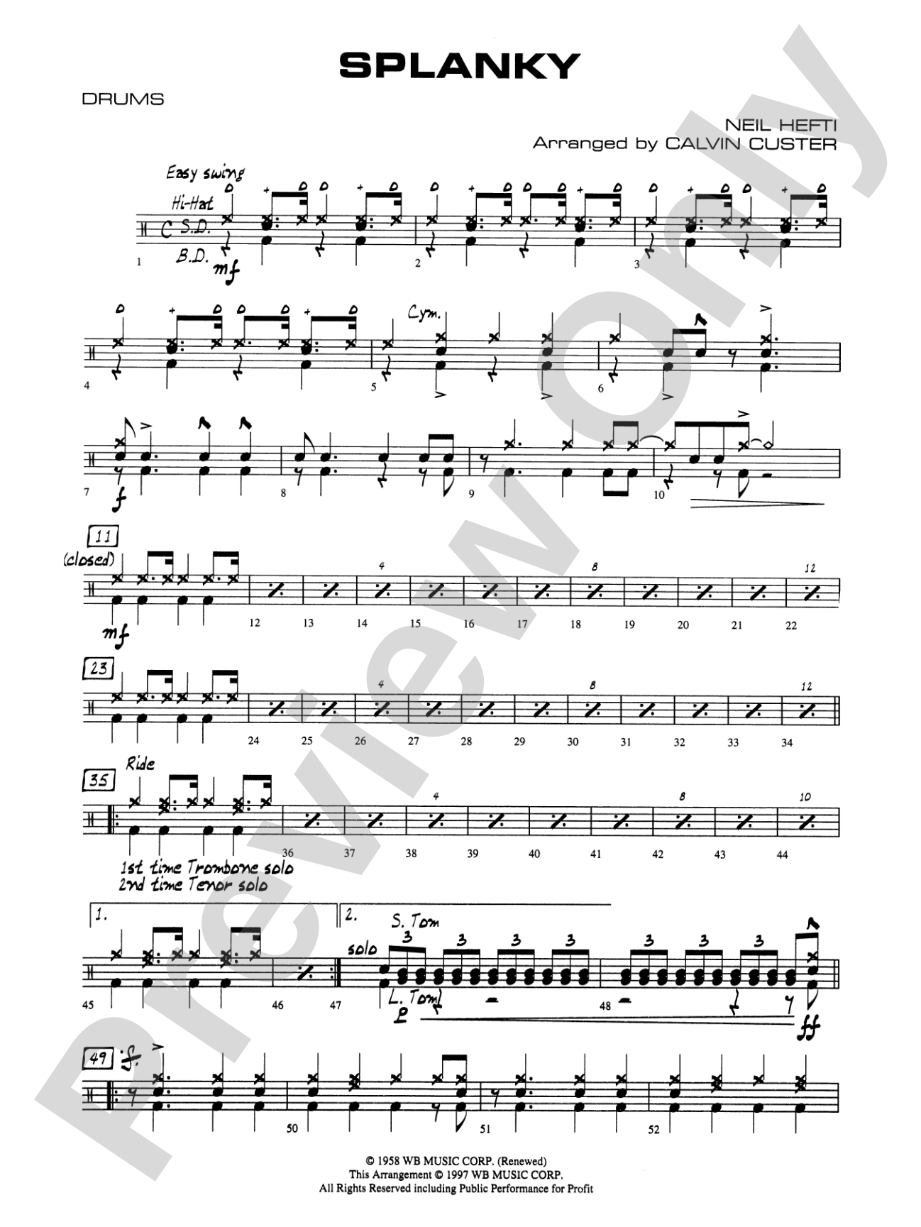 Splanky: Drums