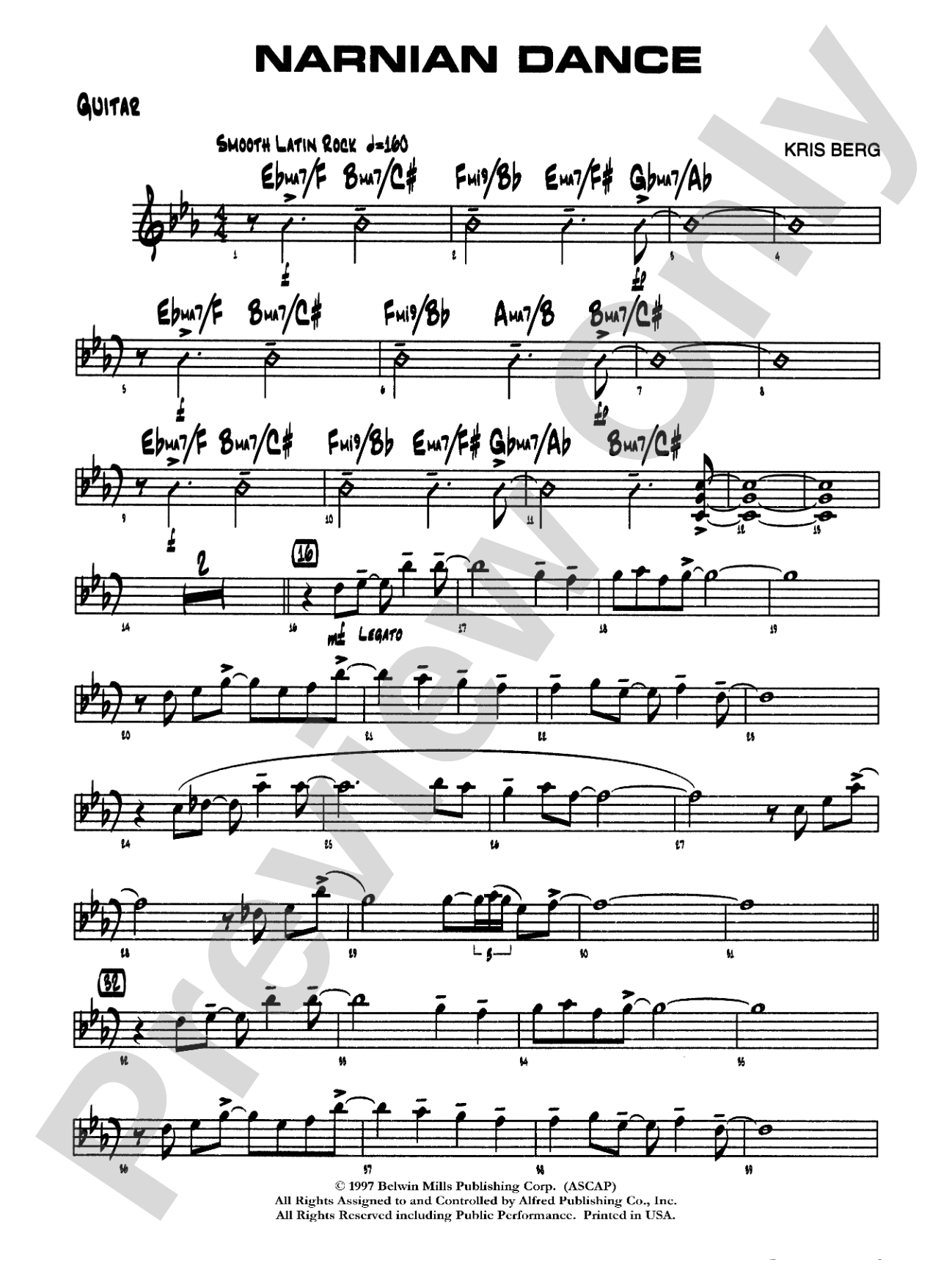 Narnian Dance: Guitar