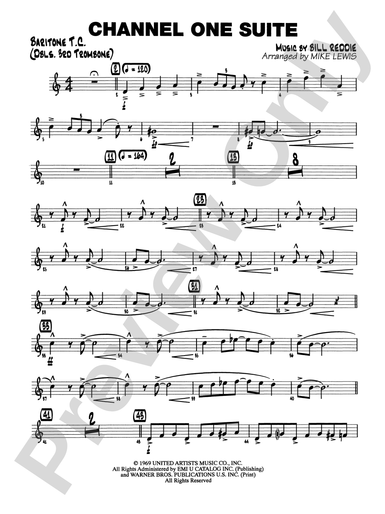 Channel One Suite: Baritone T.C.