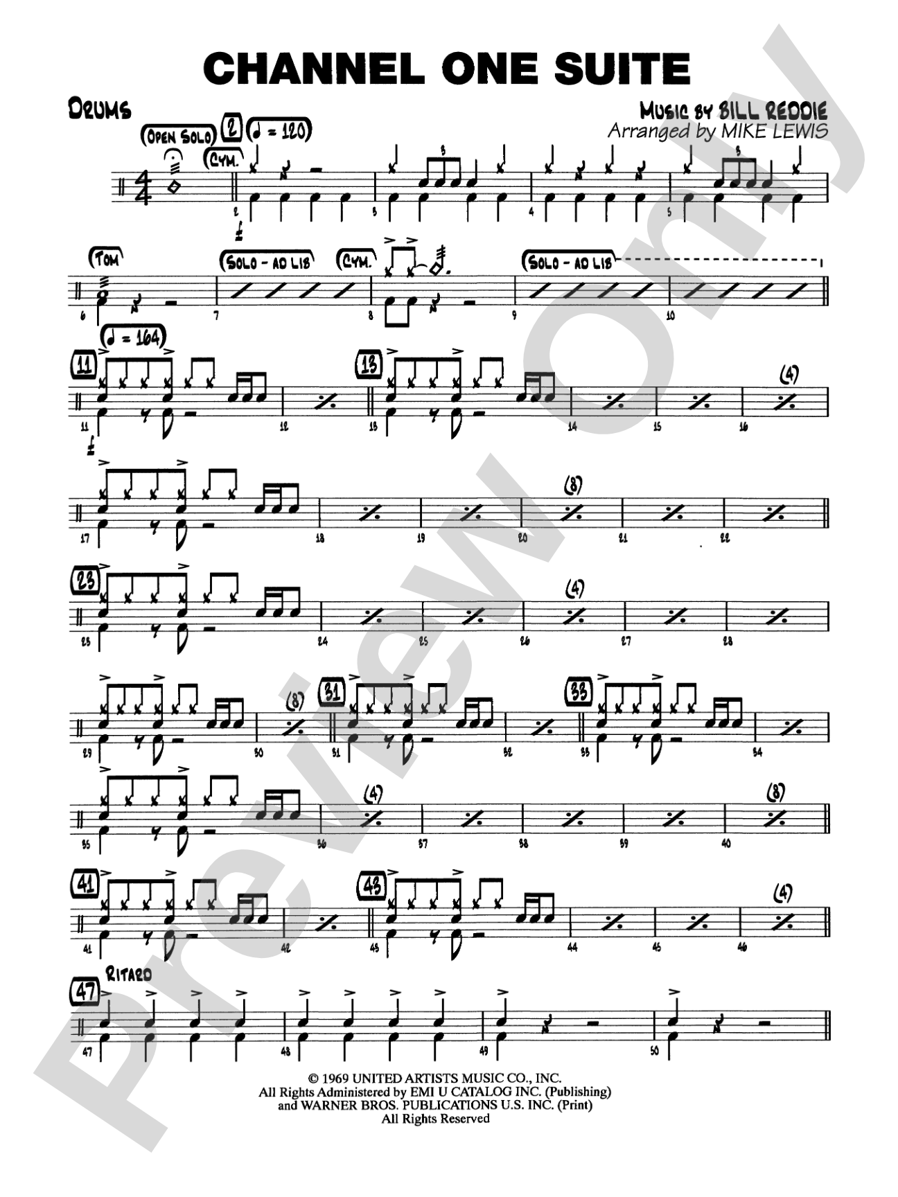 Channel One Suite: Drums