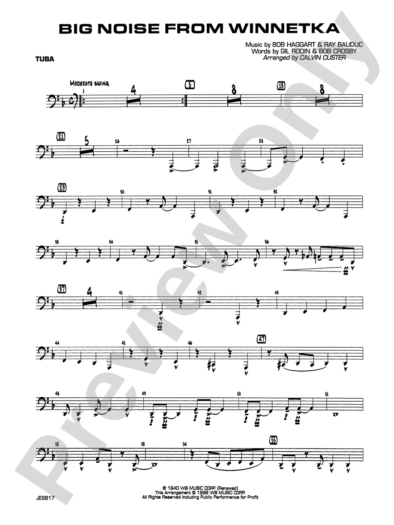 Big Noise from Winnetka: Tuba