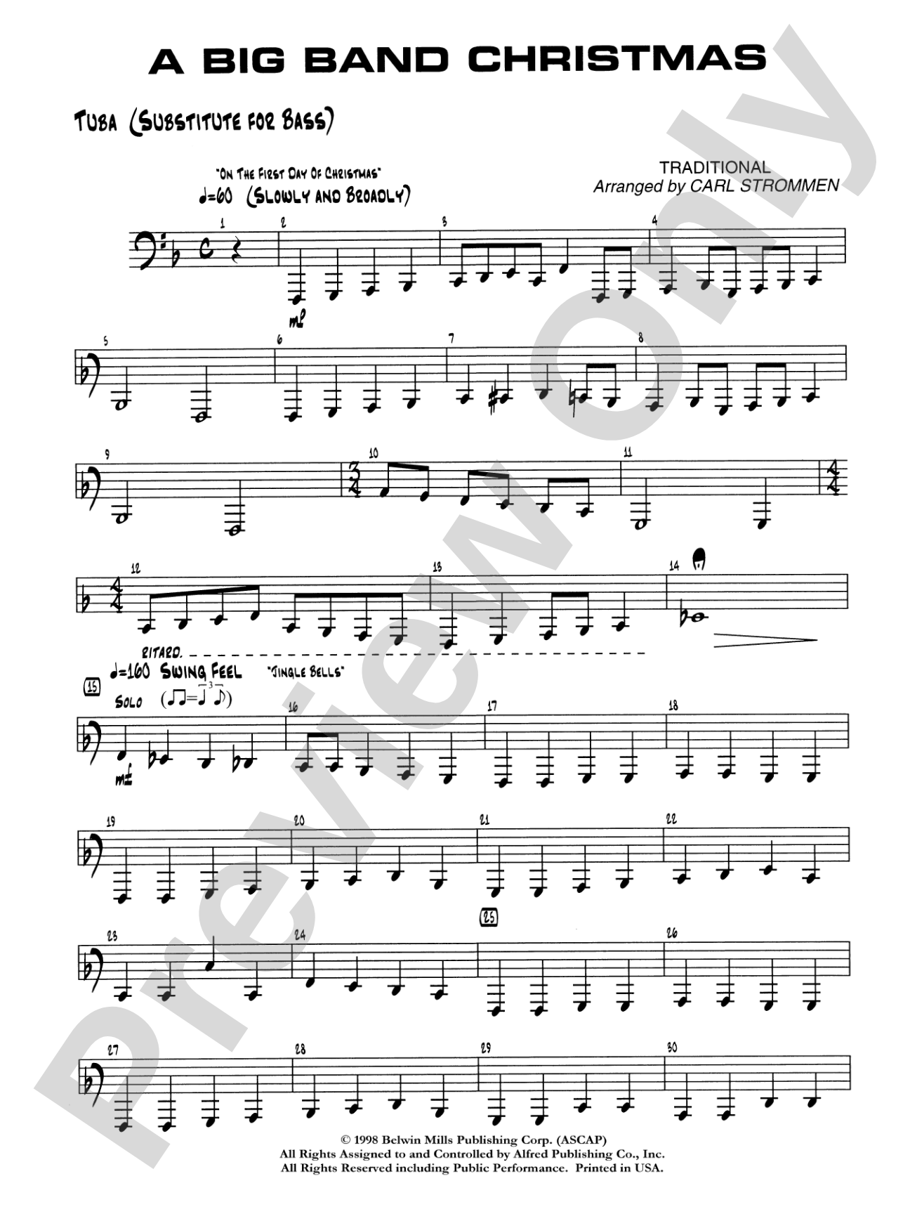 A Big Band Christmas: Tuba