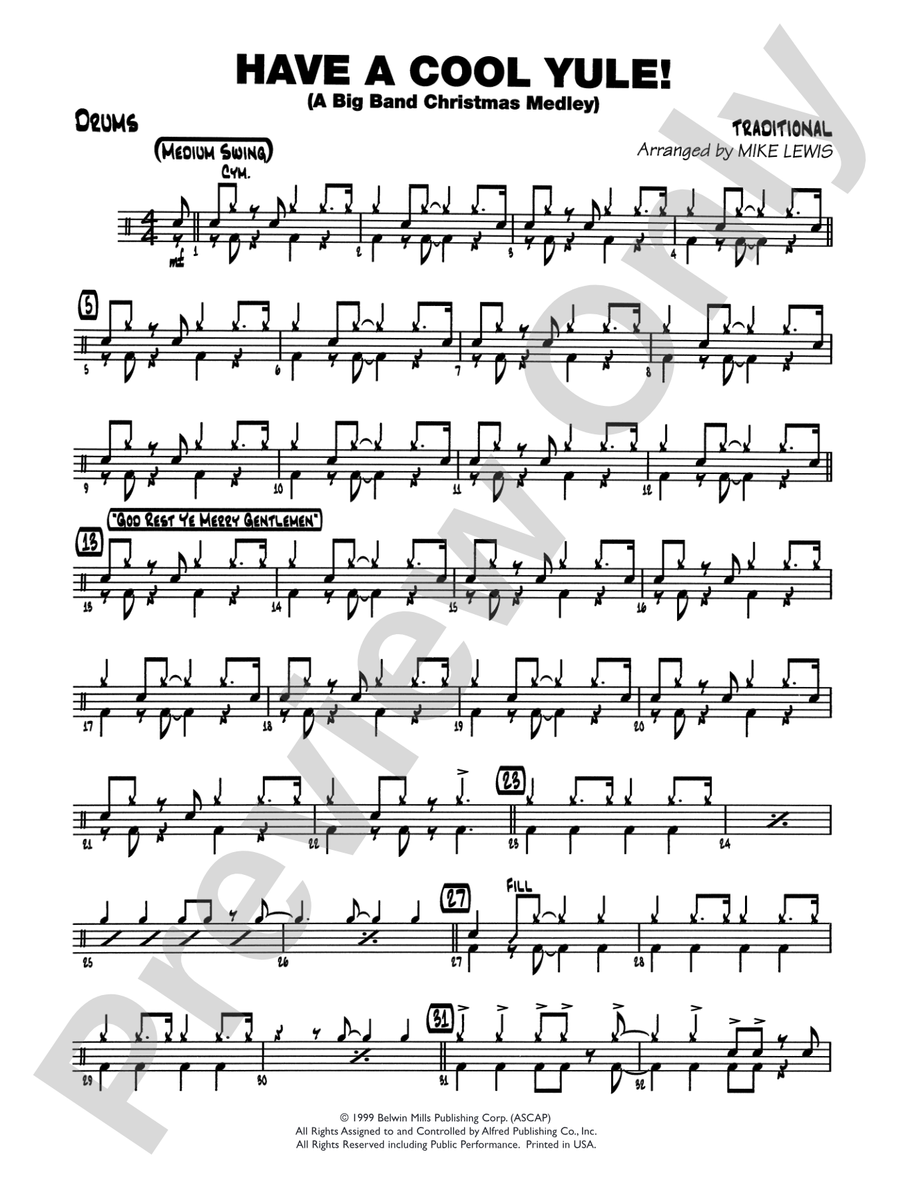 Have a Cool Yule: Drums