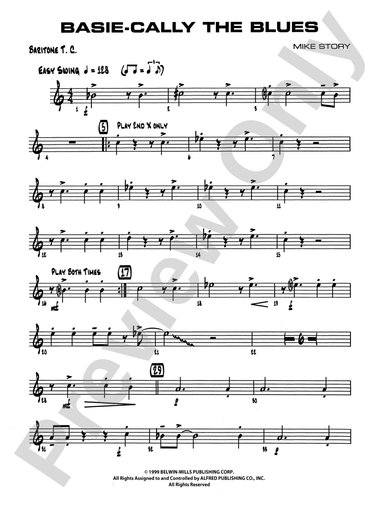 Basie-Cally the Blues: Baritone T.C.