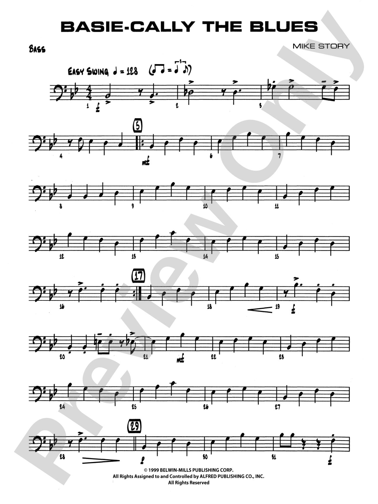 Basie-Cally the Blues: String Bass