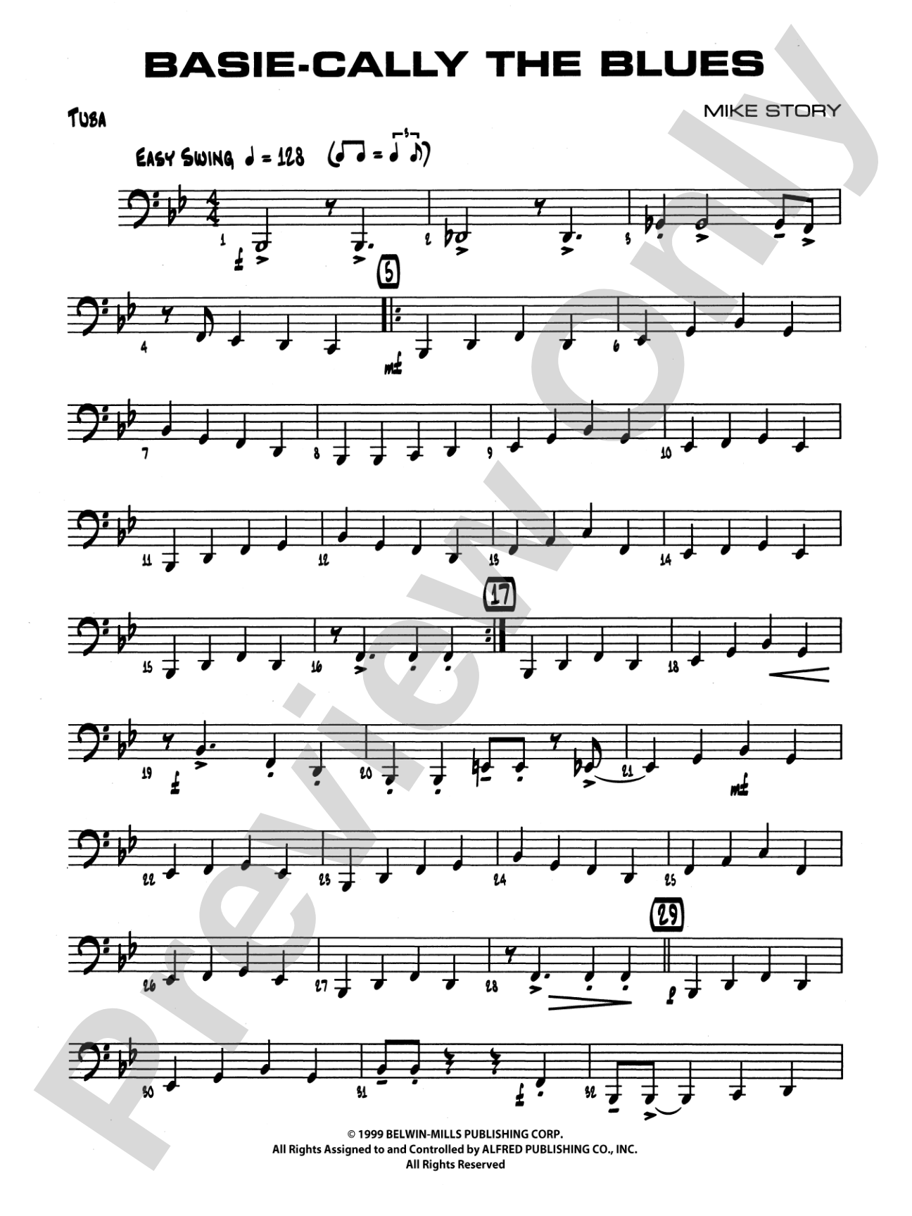 Basie-Cally the Blues: Tuba