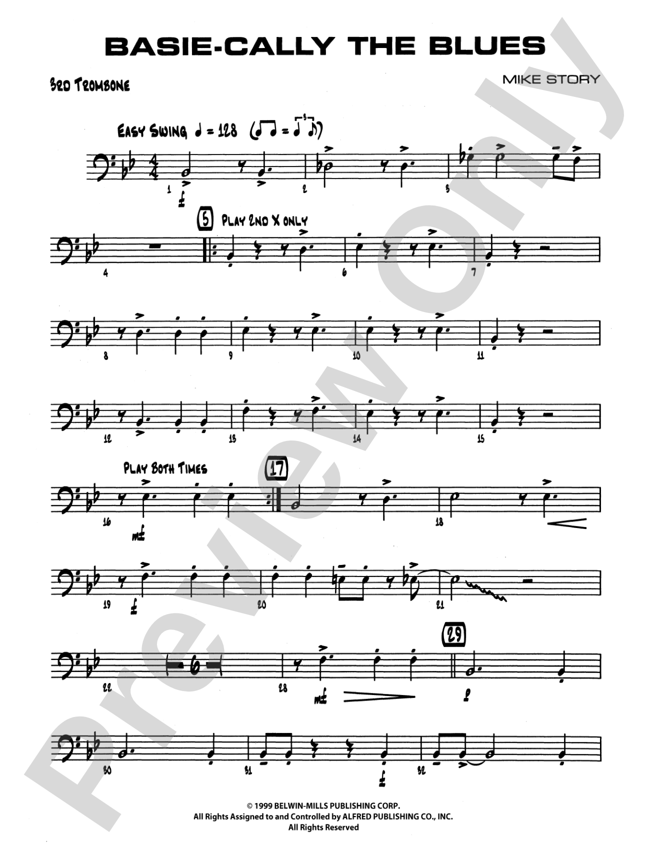 Basie-Cally the Blues: 3rd Trombone