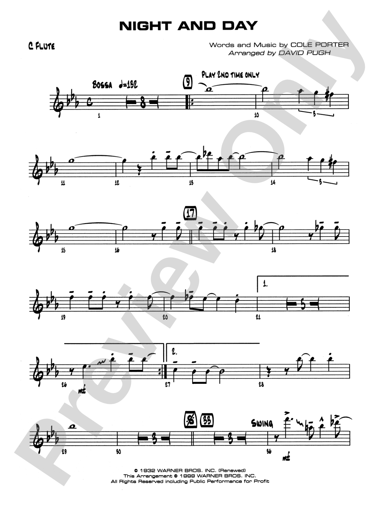 Night and Day: Flute