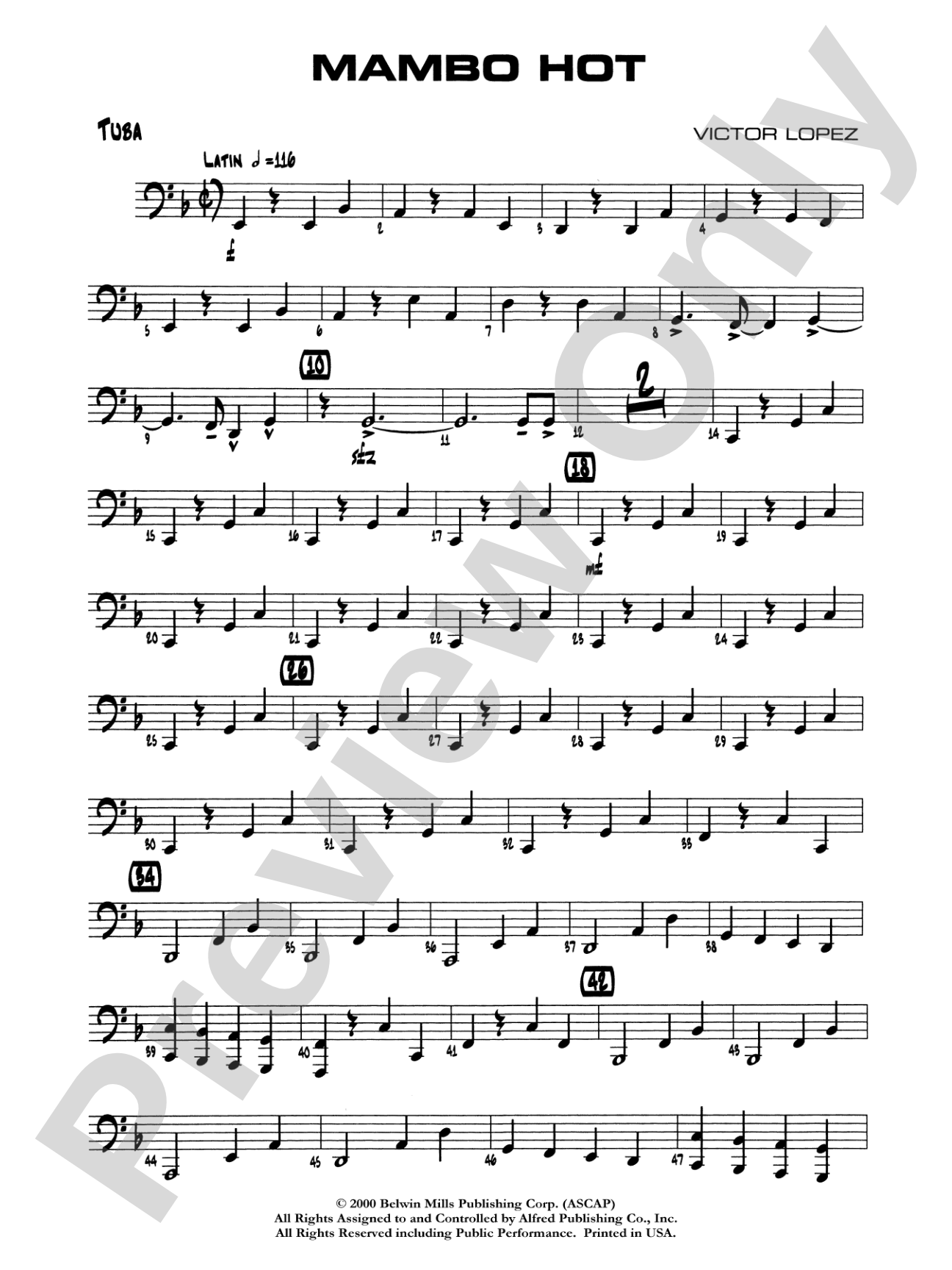Mambo Hot: Tuba