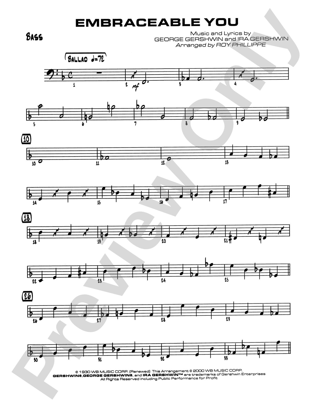 Embraceable You: String Bass