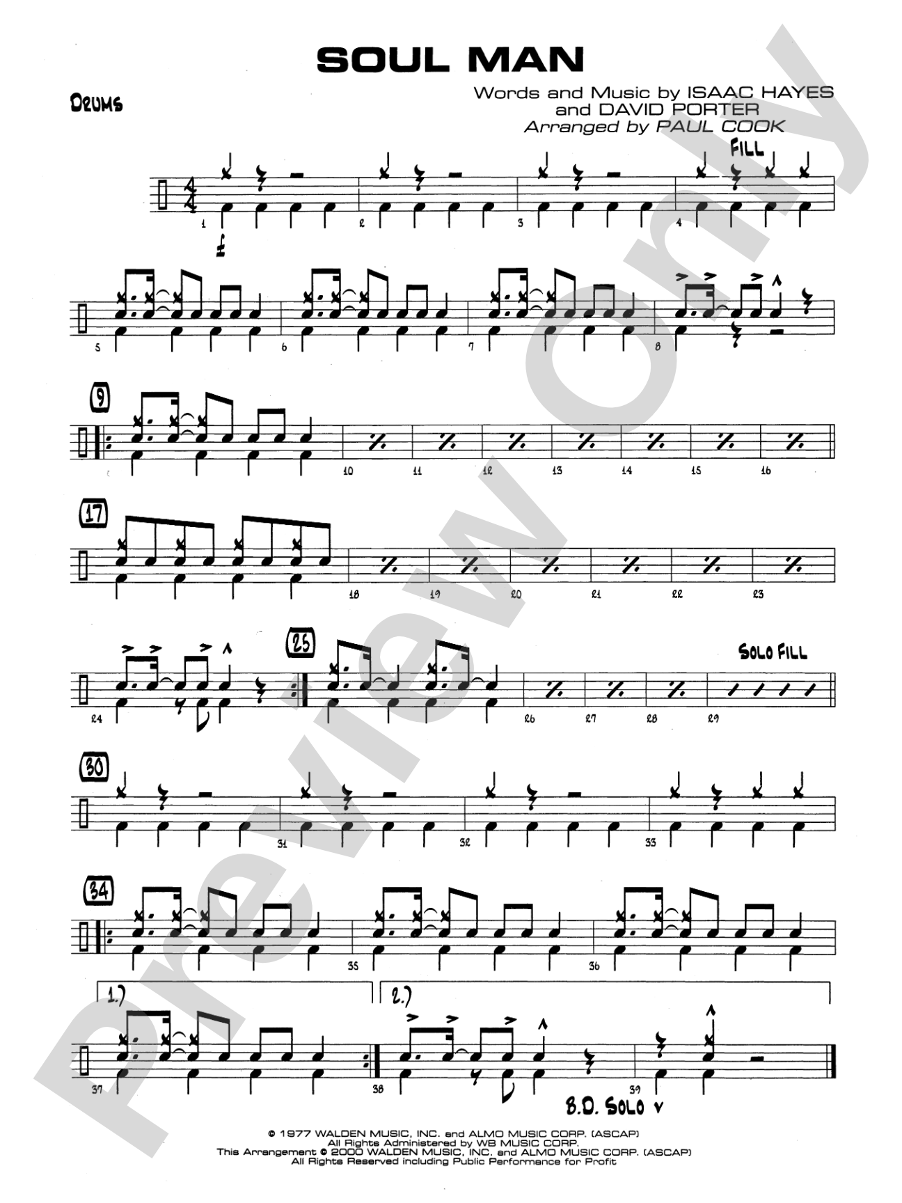 Soul Man: Drums
