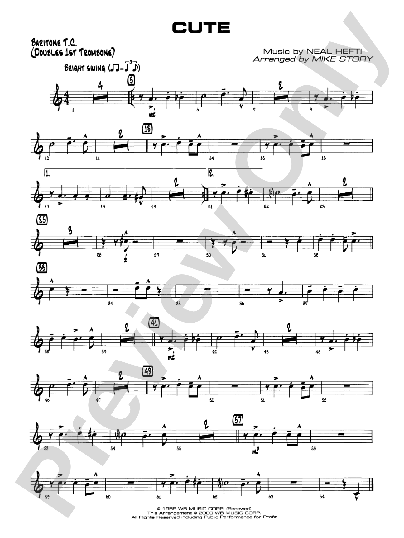 Cute: Baritone T.C.
