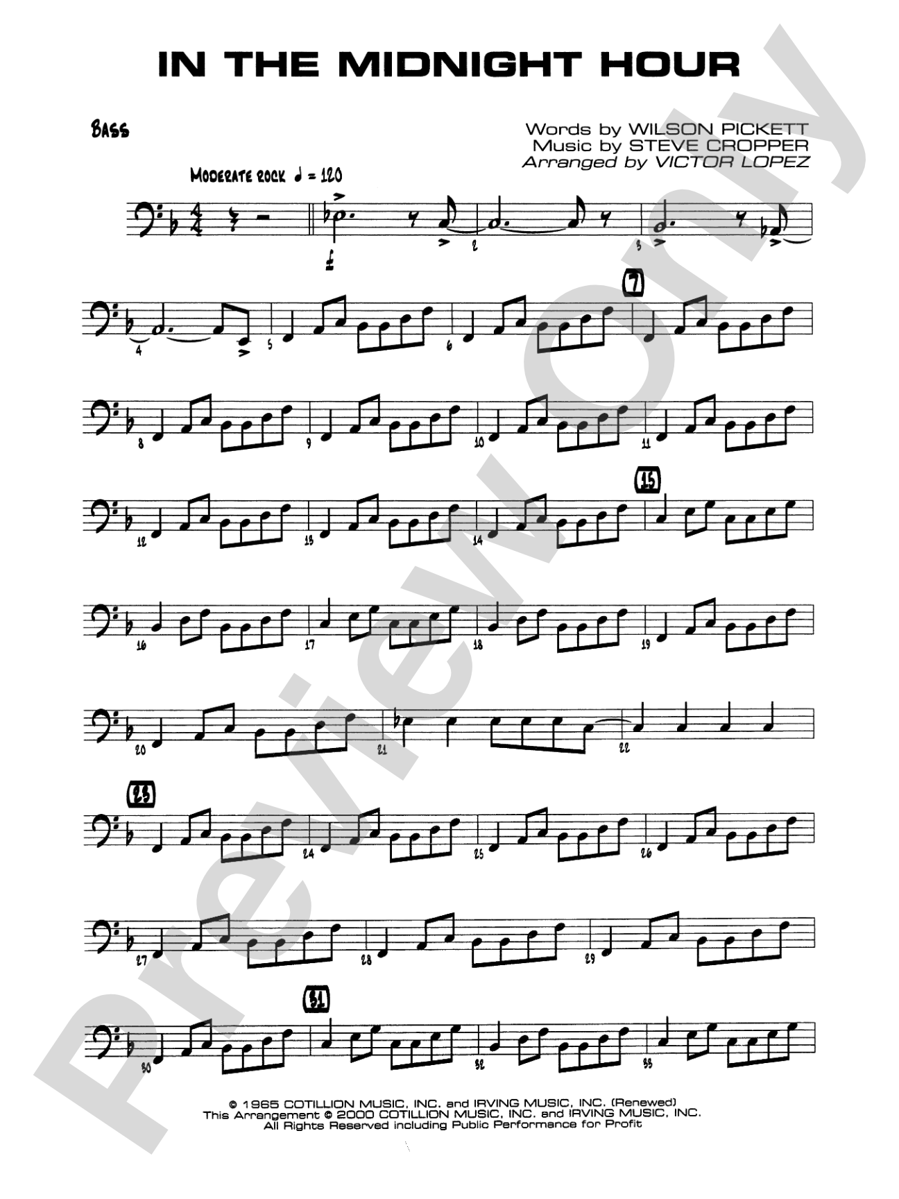 In the Midnight Hour: String Bass