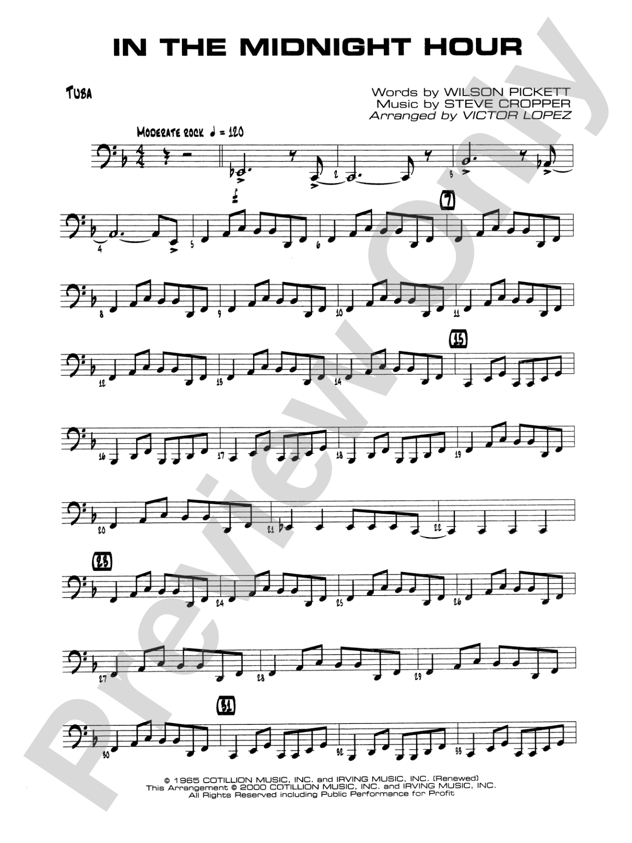 In the Midnight Hour: Tuba