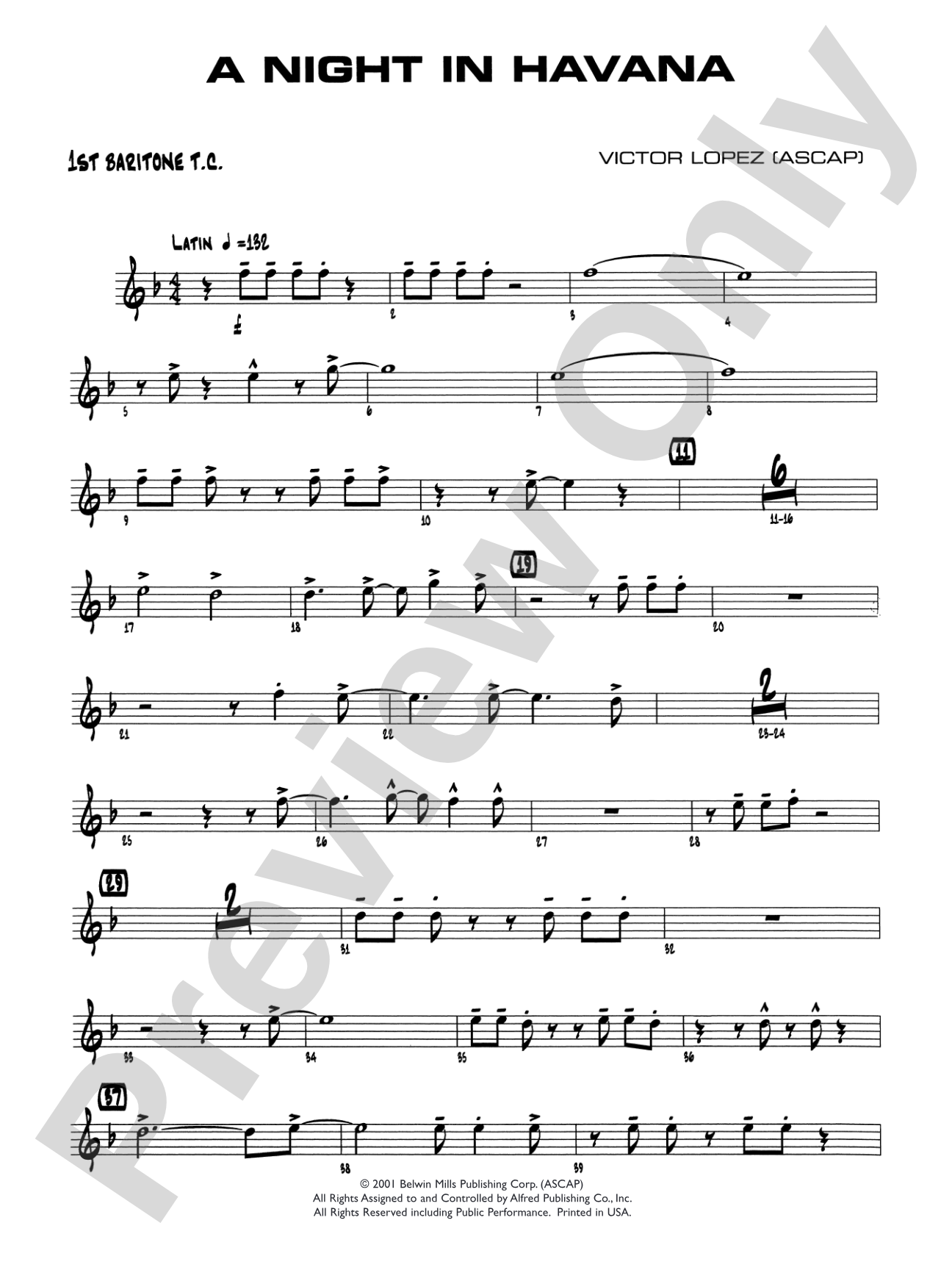 A Night in Havana: Baritone T.C.