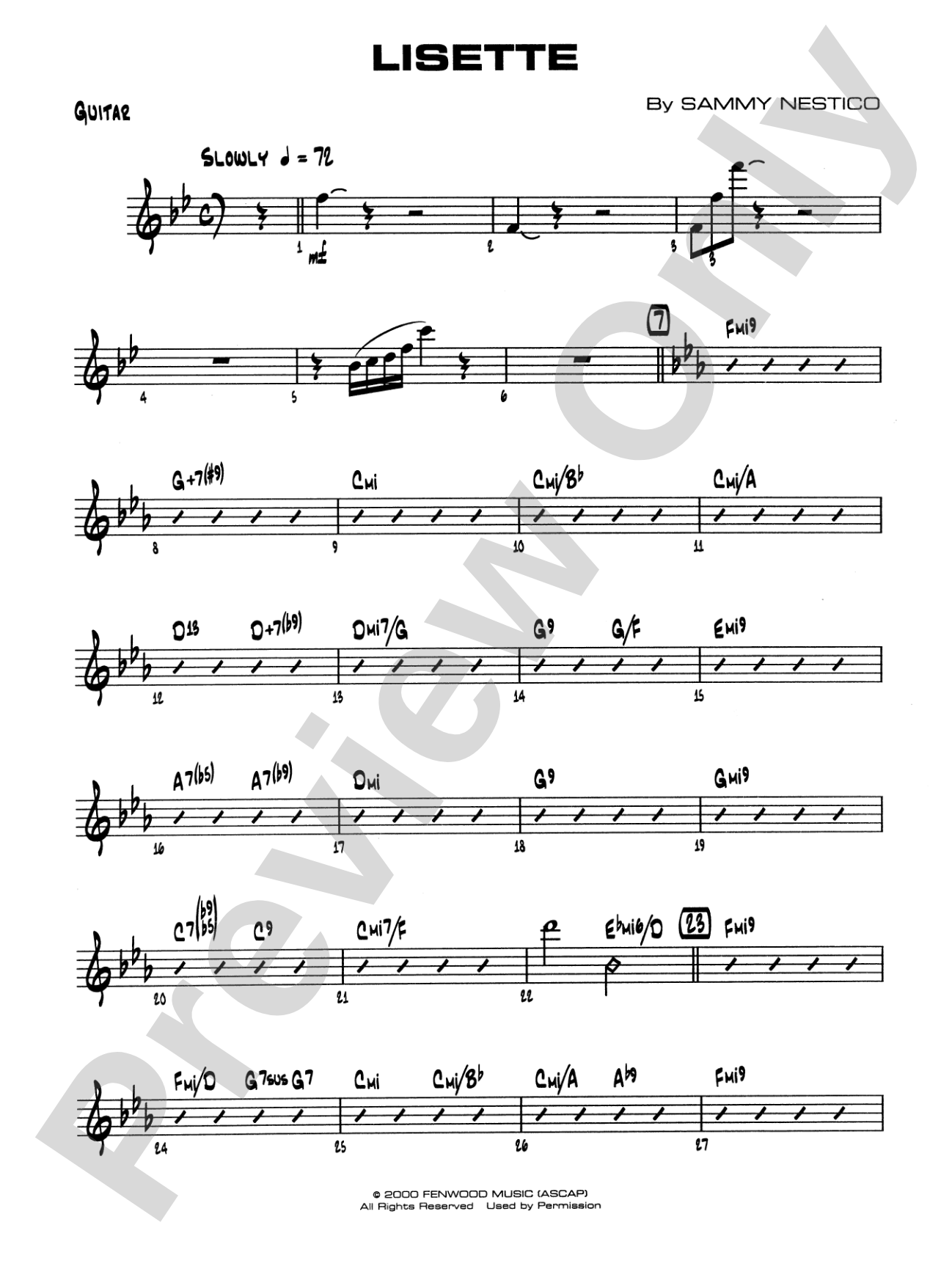 Lisette: Guitar