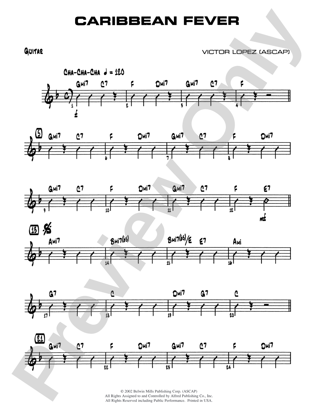 Caribbean Fever: Guitar