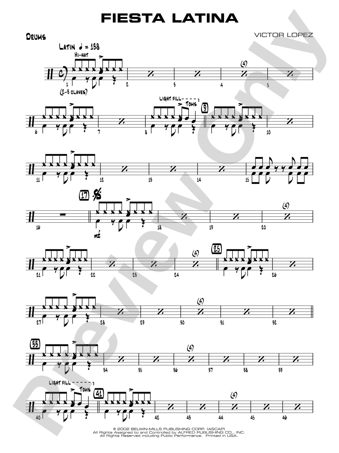 Fiesta Latina: Drums