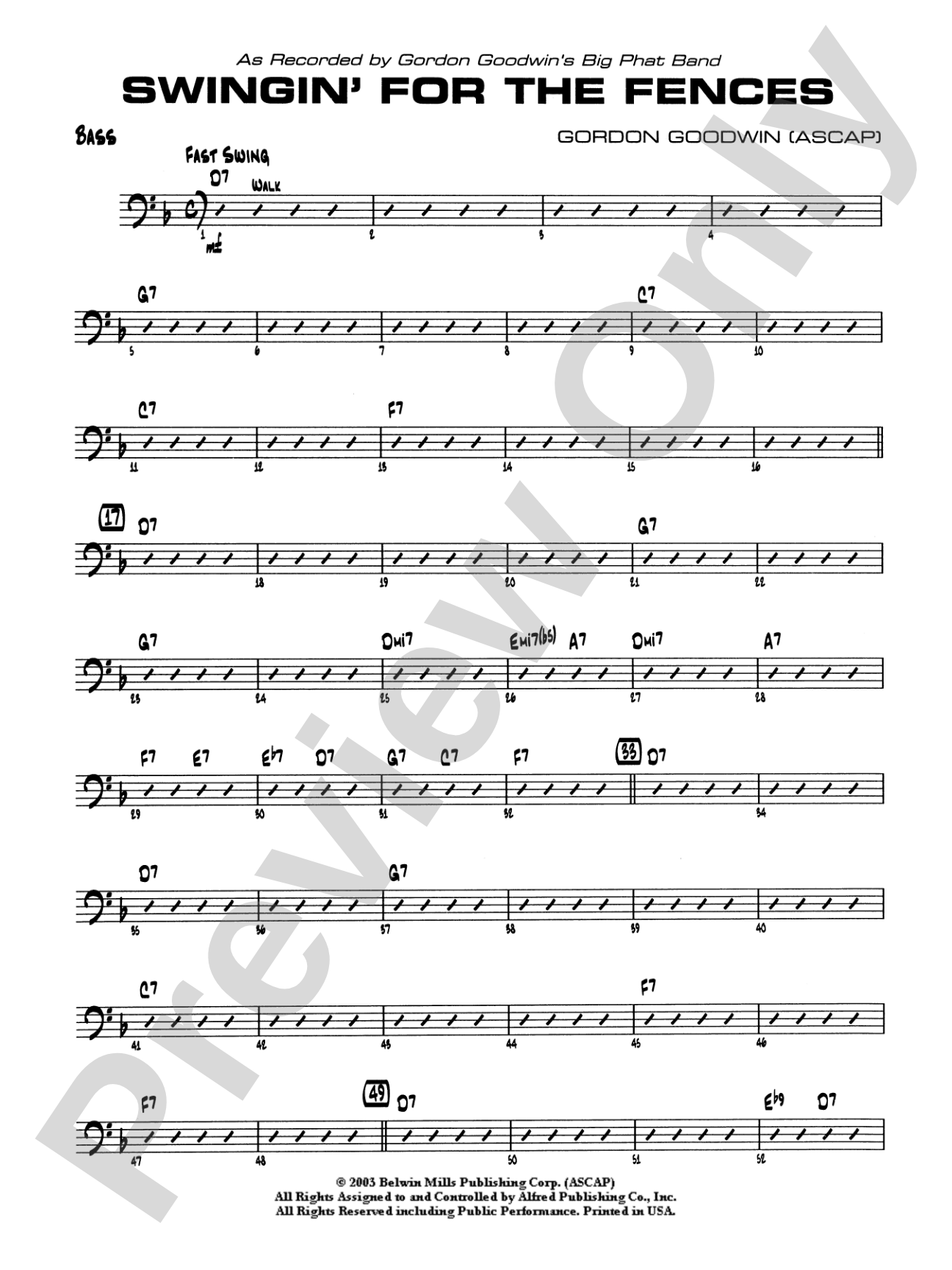 Swingin' for the Fences: String Bass