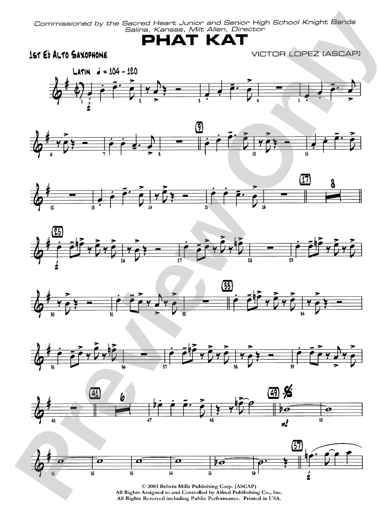 Phat Kat: E-flat Alto Saxophone
