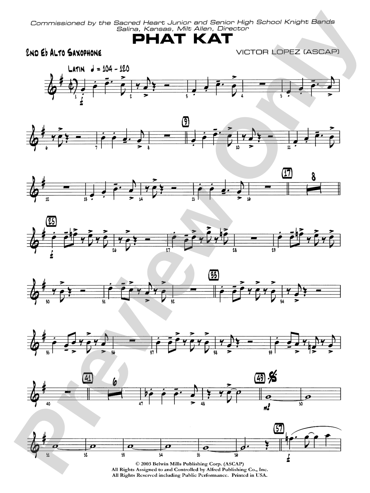 Phat Kat: 2nd E-flat Alto Saxophone