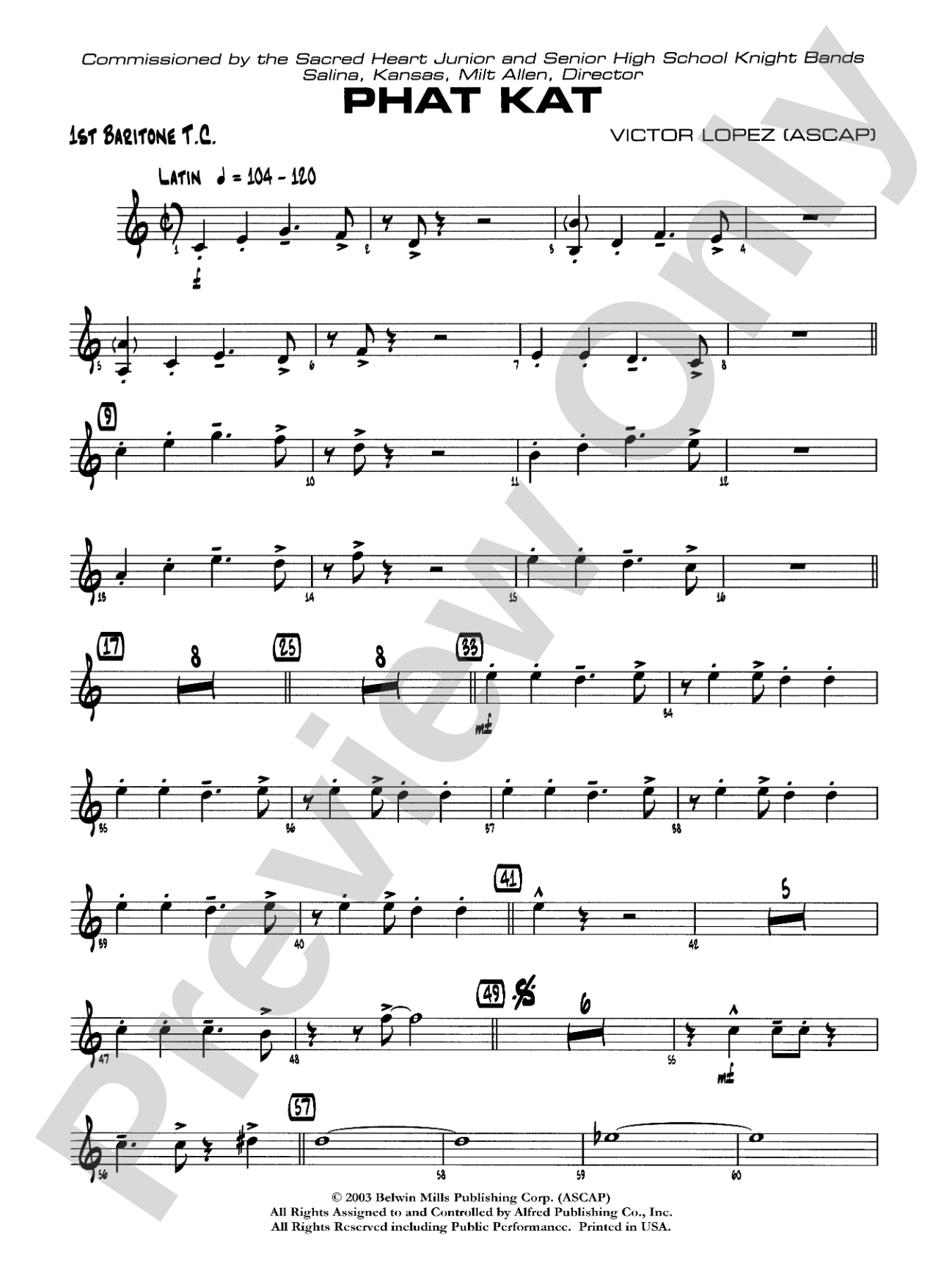 Phat Kat: Baritone T.C.