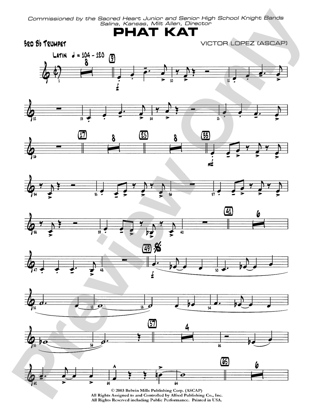Phat Kat: 3rd B-flat Trumpet