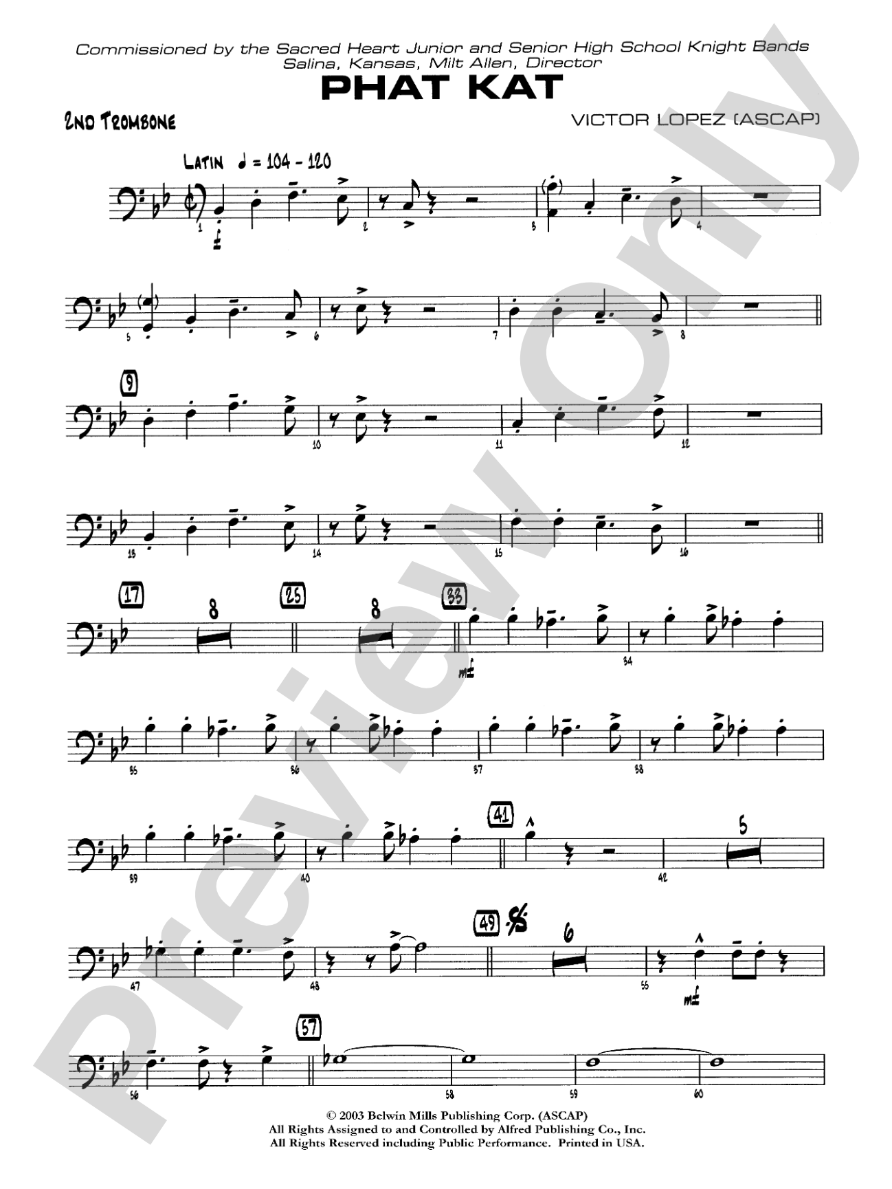 Phat Kat: 2nd Trombone