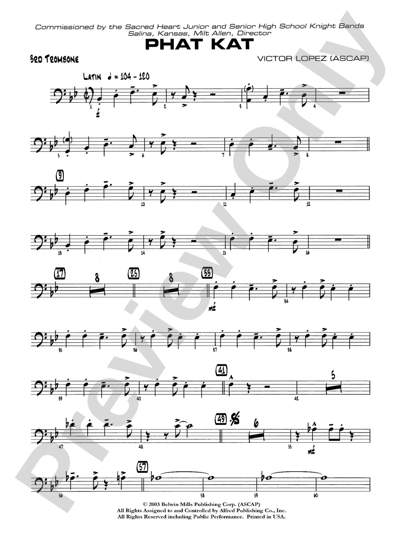 Phat Kat: 3rd Trombone