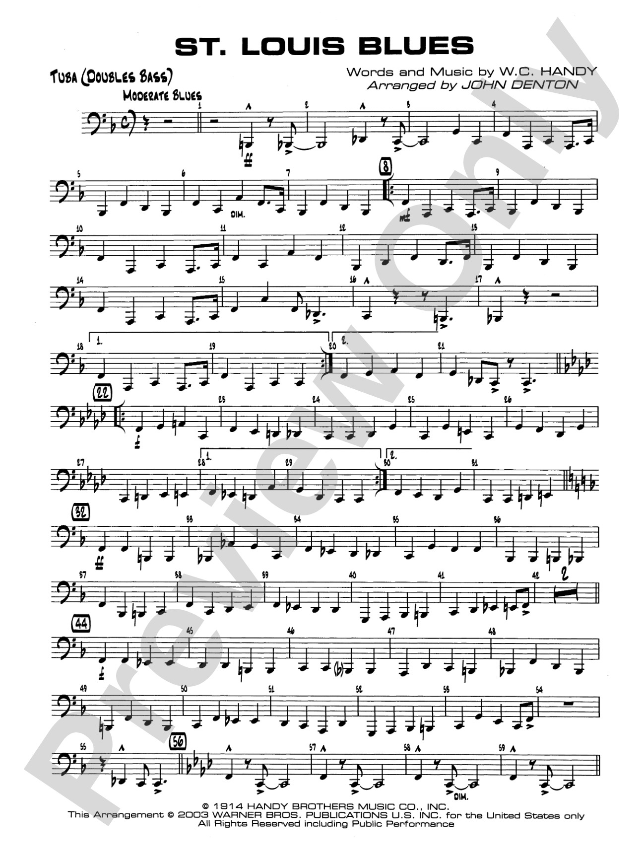 St. Louis Blues: Tuba