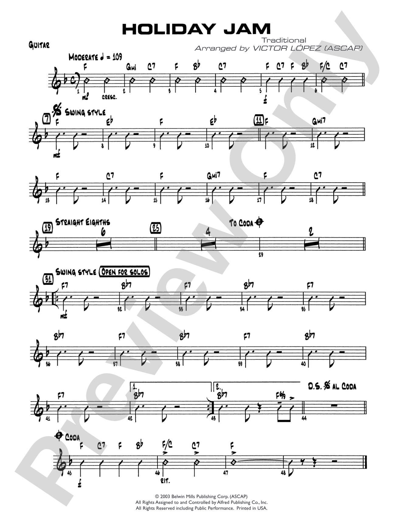 Holiday Jam: Guitar