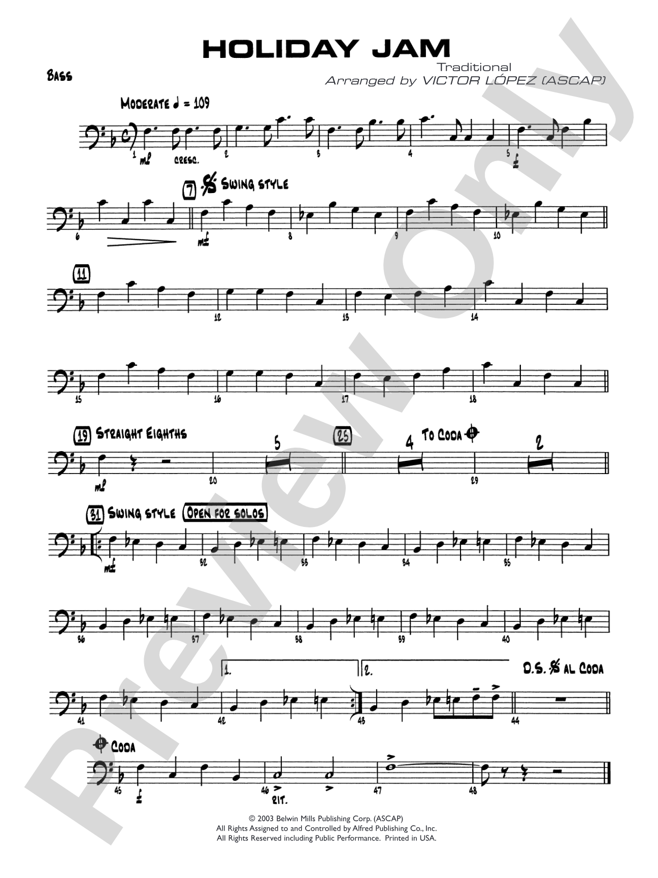 Holiday Jam: String Bass