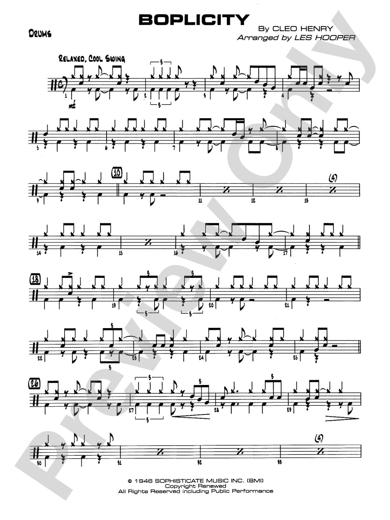 Boplicity: Drums