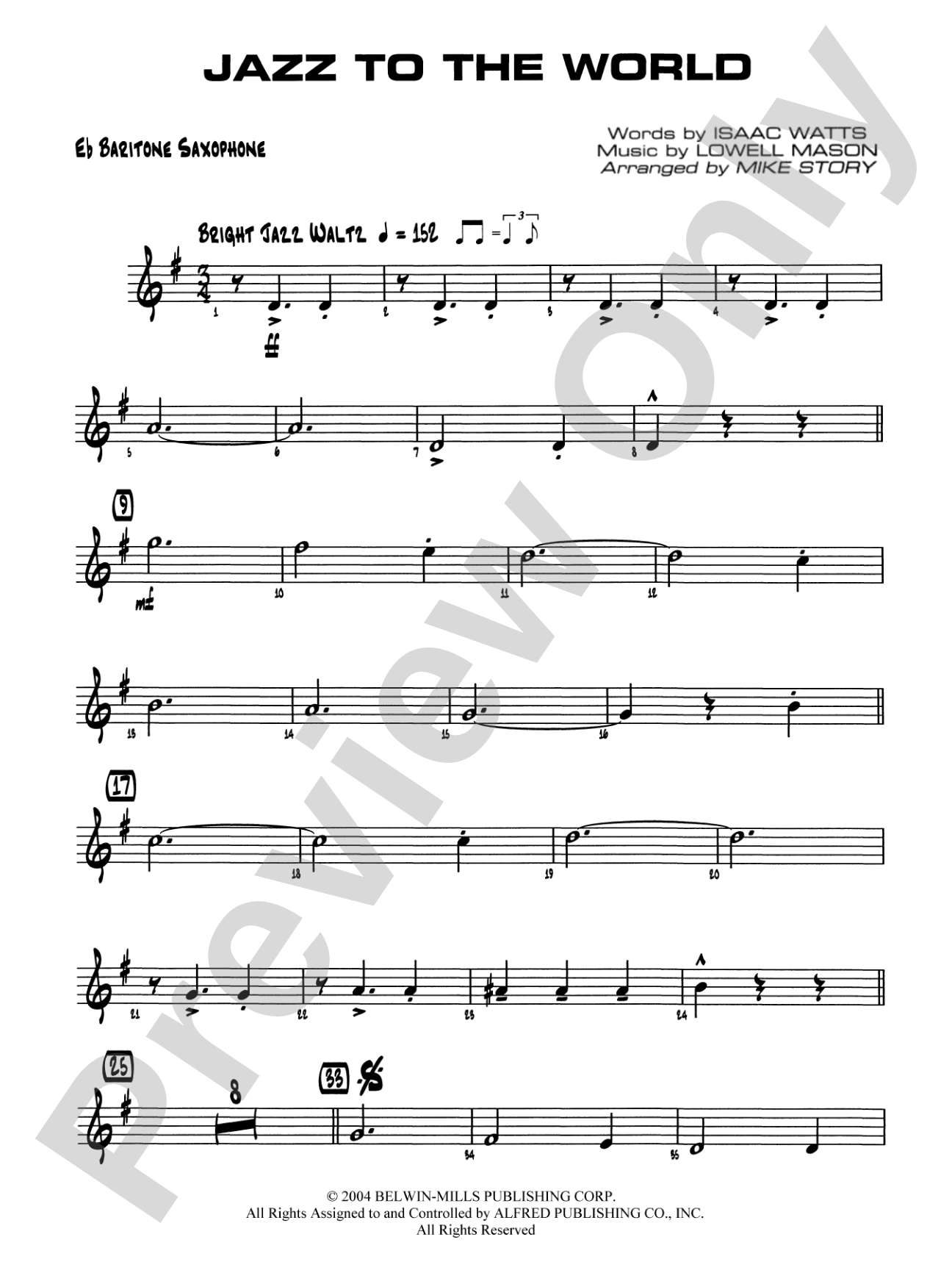 Jazz to the World: E-flat Baritone Saxophone