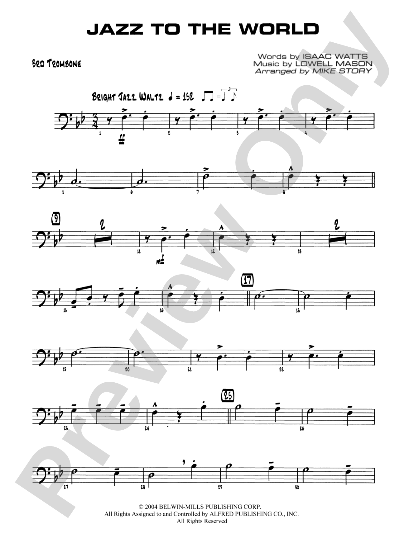 Jazz to the World: 3rd Trombone