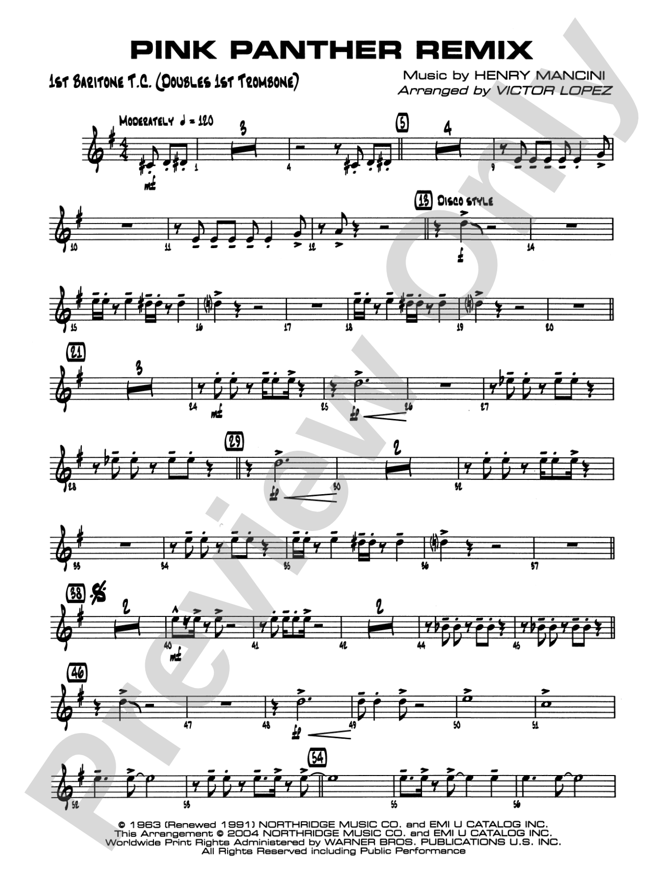 Pink Panther Remix: Baritone T.C.