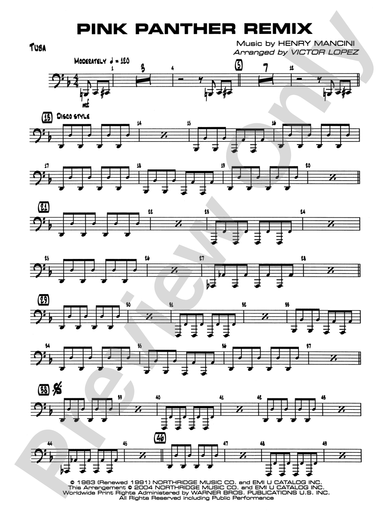 Pink Panther Remix: Tuba