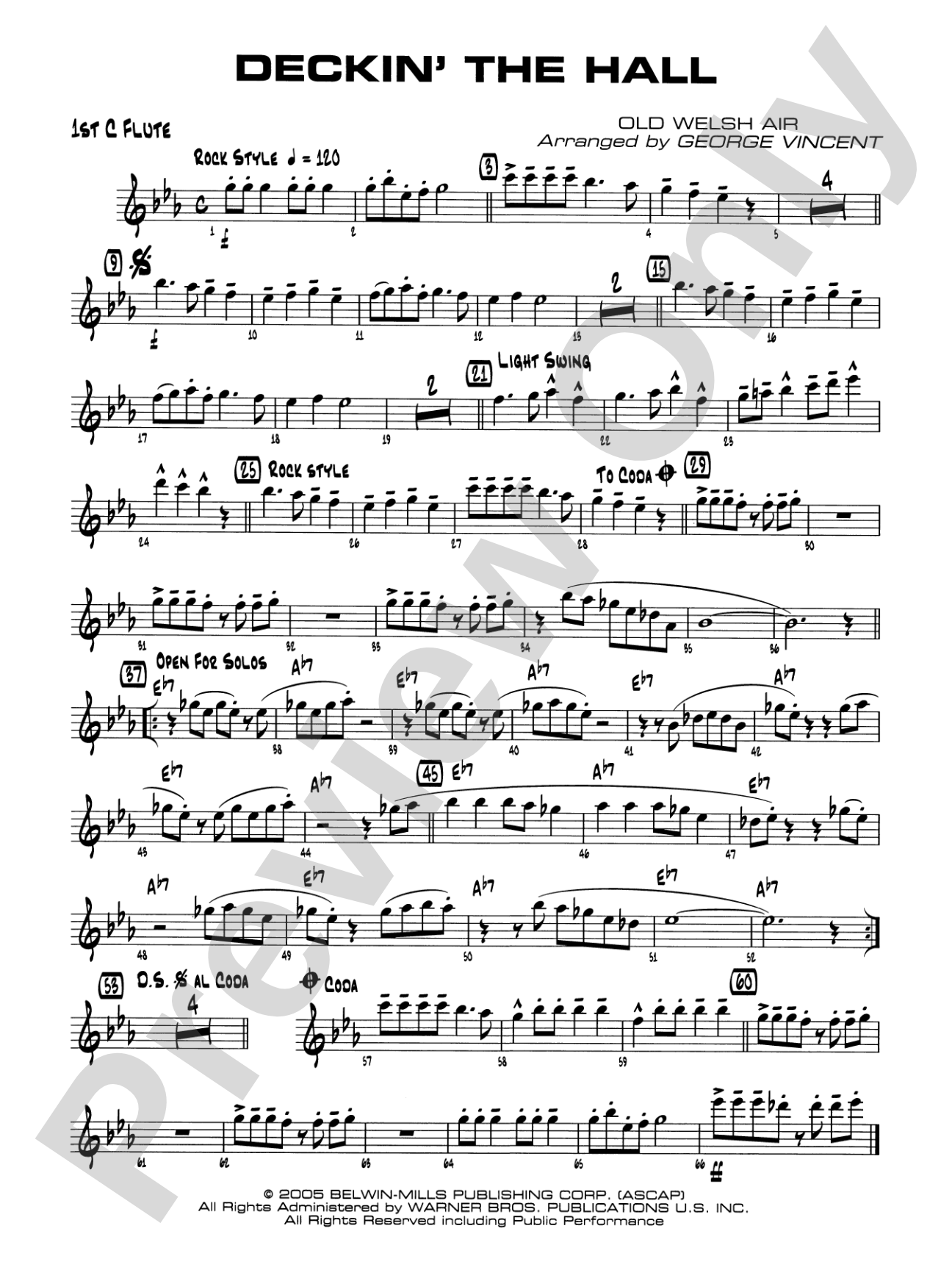 Deckin' the Hall: Flute
