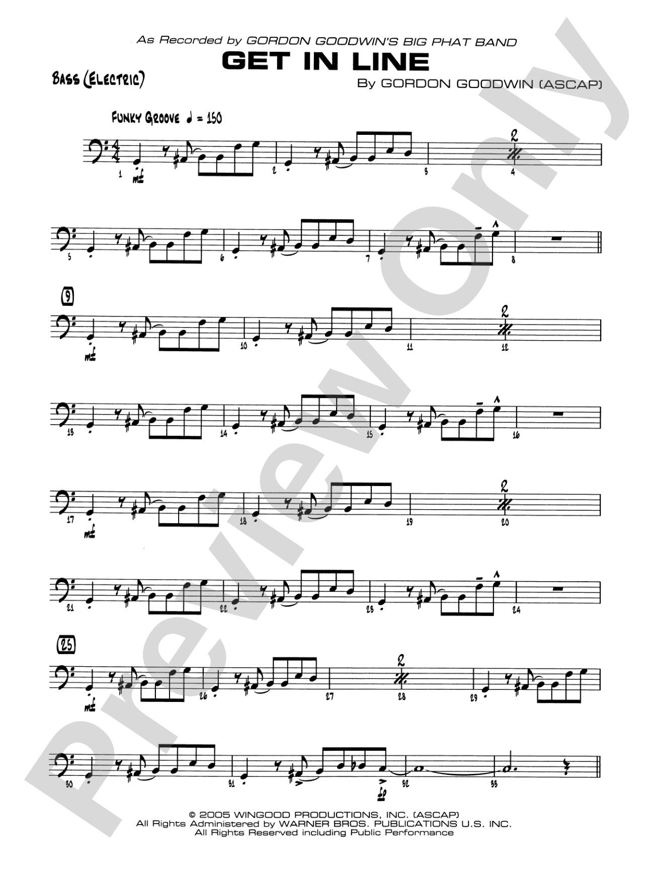 Get in Line: String Bass