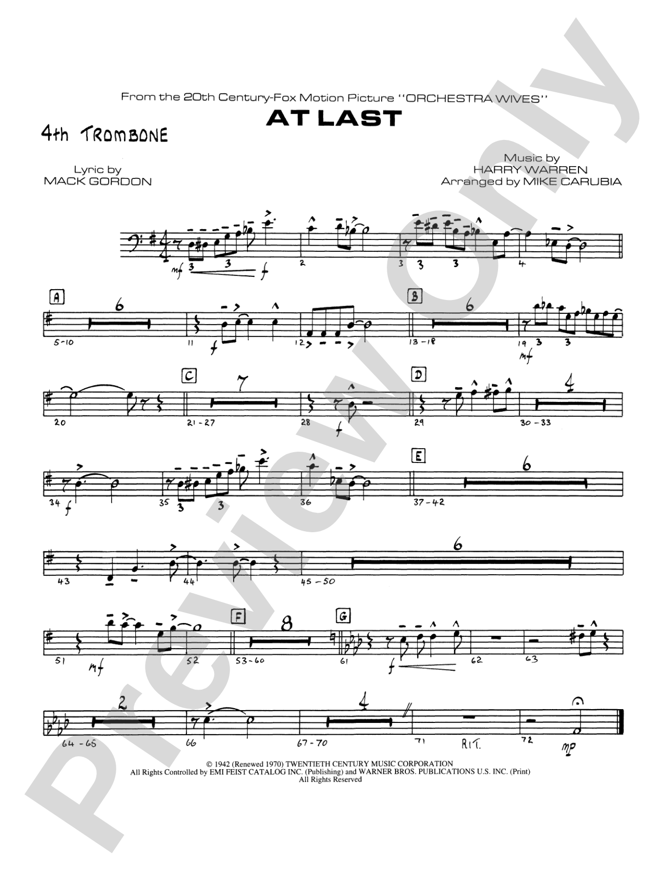 At Last: 4th Trombone
